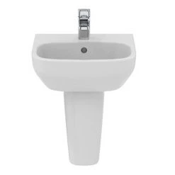 Ideal Standard i.Life A 400mm 1TH Handrinse Basin + Semi Pedestal -Cheap Basins Store ISILA40SP D3 460