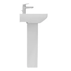 Ideal Standard i.Life A 1TH Washbasin + Full Pedestal -Cheap Basins Store ISILA55FP D2 460
