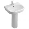 Ideal Standard Jasper Morrison 55cm 1TH Basin & Pedestal