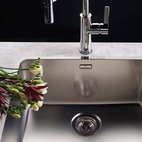 Reginox Kansas 40x40 1.0 Bowl Stainless Steel Kitchen Sink 2 Reginox Kansas 40x40 1.0 Bowl Stainless Steel Kitchen Sink - Image 2