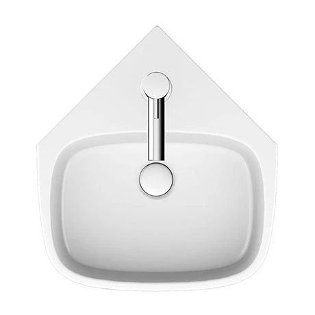 Crosswater Kai S 1TH Corner Basin - KLSC01SCW 1 Crosswater Kai S 1TH Corner Basin - KLSC01SCW