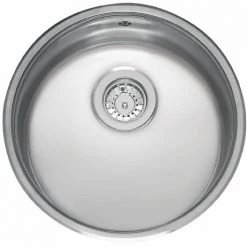 Reginox L18390OKG 1.0 Bowl Stainless Steel Inset/Undermount Kitchen Sink -Cheap Basins Store L18390OKG D1 460
