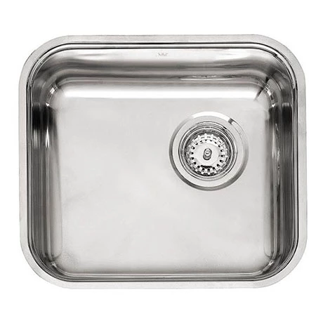 Reginox L184035KGHNOF 1.0 Bowl Stainless Steel Kitchen Sink (No Overflow) 1 Reginox L184035KGHNOF 1.0 Bowl Stainless Steel Kitchen Sink (No Overflow)