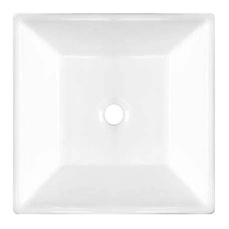 Lazio Counter Top Basin + Wall Mounted Basin Mixer Tap 4 Lazio Counter Top Basin + Wall Mounted Basin Mixer Tap - Image 4