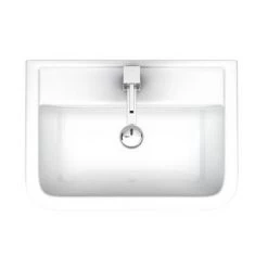 Pro 600 Modern Short Projection Basin & Pedestal (550mm Wide - 1 Tap Hole) 9 Pro 600 Modern Short Projection Basin & Pedestal (550mm Wide - 1 Tap Hole) -Cheap Basins Store MSPB D4 460