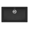 Reginox Multa 130 1.0 Bowl Granite Kitchen Sink - Black