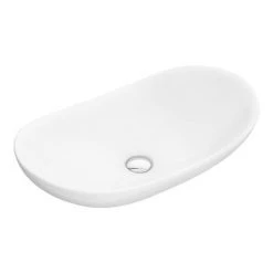 Hudson Reed Oval 615 x 355mm Countertop Vessel Basin - NBV159 5 Hudson Reed Oval 615 x 355mm Countertop Vessel Basin - NBV159 -Cheap Basins Store NBV159 D3 460