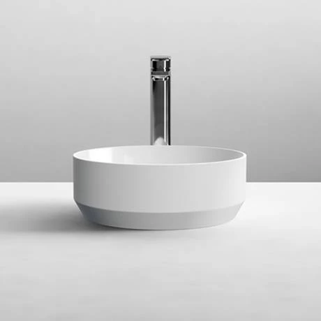 Hudson Reed Round 350mm Countertop Vessel Basin - NBV162 2 Hudson Reed Round 350mm Countertop Vessel Basin - NBV162 - Image 2