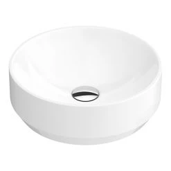 Hudson Reed Round 350mm Countertop Vessel Basin - NBV162