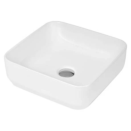 Hudson Reed Square 365 x 365mm Countertop Vessel Basin - NBV163 1 Hudson Reed Square 365 x 365mm Countertop Vessel Basin - NBV163