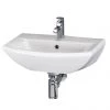Nuie Asselby Wall Hung Cloakroom Basin (500 x 375mm) - NCA204