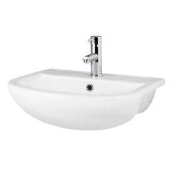 Nuie Harmony 500mm 1TH Semi Recess Basin - NCH305