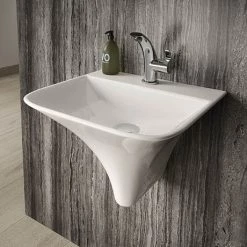 Hudson Reed Grace Wall Hung Basin - NCT102