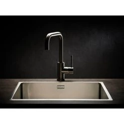 Reginox New York 50x40 1.0 Bowl Stainless Steel Integrated Kitchen Sink 6 Reginox New York 50x40 1.0 Bowl Stainless Steel Integrated Kitchen Sink -Cheap Basins Store NEWYORK50X40L D2 460