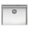 Reginox New York 50x40 1.0 Bowl Stainless Steel Integrated Kitchen Sink