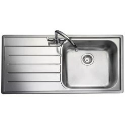 Rangemaster Oakland 1.0 Bowl Stainless Steel Kitchen Sink