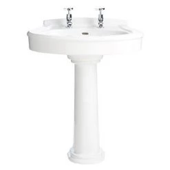 Heritage Claverton Standard Basin & Pedestal