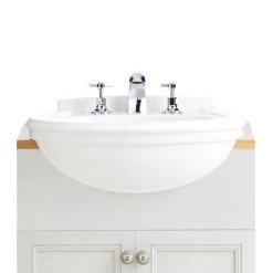 Heritage Claverton Medium Semi-Recessed Basin