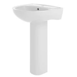 Nuie Lawton 550mm Basin with Full Pedestal
