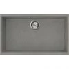 Reginox Quadra 130 1.0 Bowl Undermount Granite Kitchen Sink - Titanium