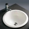 RAK Emma 400mm Inset Bowl Basin + Chrome Overflow Kit
