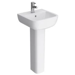 RAK Series 600 40cm Basin With Full Pedestal