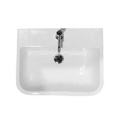RAK Series 600 52cm Basin With Full Pedestal 5 RAK Series 600 52cm Basin With Full Pedestal -Cheap Basins Store RAK Series 600 52cm Basin w Pedestal detail1 460