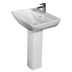 RAK Summit 50cm Basin 1 TH & Pedestal