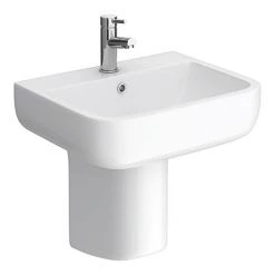 RAK Series 600 52cm Basin + Half Pedestal