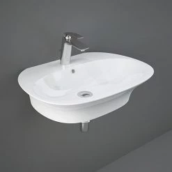 RAK Sensation 65cm 1TH Wall Hung Basin