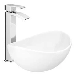 RAK Shell Sit On Vanity Basin - No TH - SHELBAS -Cheap Basins Store SHELBAS detail1 460