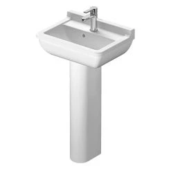 Duravit Starck 3 1TH Basin + Full Pedestal
