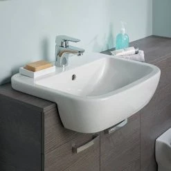 Ideal Standard Tempo 55cm 1TH Semi-Countertop Washbasin -Cheap Basins Store T059001 D2 460