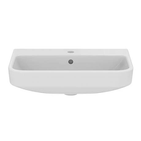 Ideal Standard i.Life S 600mm Compact 1TH Washbasin - T458301 3 Ideal Standard i.Life S 600mm Compact 1TH Washbasin - T458301 - Image 3