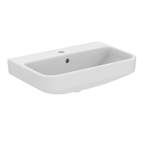 Ideal Standard i.Life S 600mm Compact 1TH Washbasin - T458301 1 Ideal Standard i.Life S 600mm Compact 1TH Washbasin - T458301