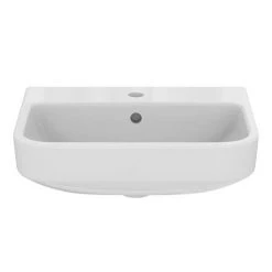 Ideal Standard i.Life S 500mm Compact 1TH Washbasin - T518501 -Cheap Basins Store T518501 D2 460