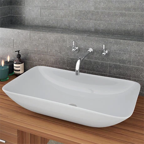 Taranto Large Counter Top Basin 0TH - 580 x 360mm 1 Taranto Large Counter Top Basin 0TH - 580 x 360mm