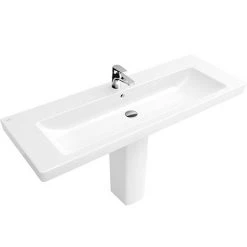Villeroy and Boch Subway 2.0 1300mm 1TH Basin + Semi Pedestal