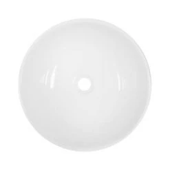 Sol Round Counter Top Basin 0TH - 405mm Diameter -Cheap Basins Store VES006 detail3 460