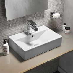 Kyoto Rectangular Basin 1TH - 450 x 310mm