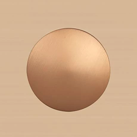 Arezzo Brushed Brass 380 x 560mm Oval Stainless Steel Counter Top Basin + Waste 2 Arezzo Brushed Brass 380 x 560mm Oval Stainless Steel Counter Top Basin + Waste - Image 2