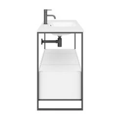 Venice 1200 Black Frame Basin Washstand incl. Solid Stone Basin 9 Venice 1200 Black Frame Basin Washstand incl. Solid Stone Basin -Cheap Basins Store VWS12 n d4 460