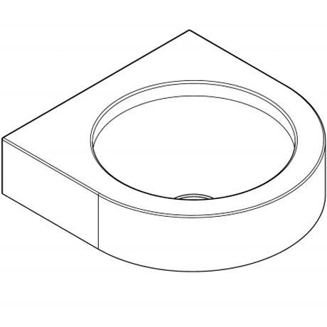 Franke WB240WM Stainless Steel Hand Washbasin 2 Franke WB240WM Stainless Steel Hand Washbasin - Image 2