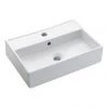 Crosswater - Turin 1 Tap Hole Countertop or Wall Mounted Basin - 500 x 350mm