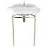 Heritage Abingdon Claverton Basin & Washstand - Vintage Gold